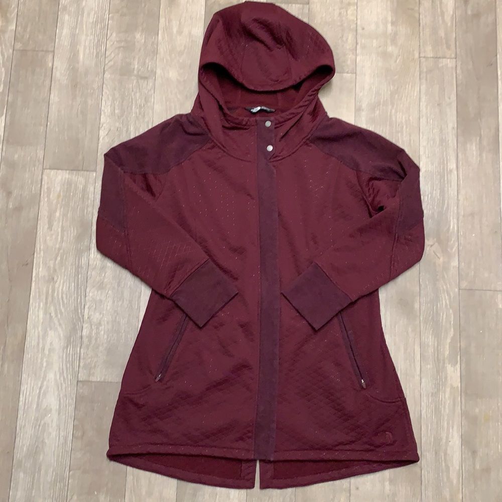 Womens The North Face Quarter Trench Hooded Parka Jacket